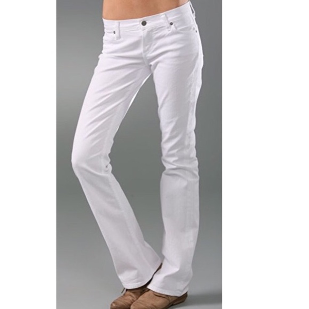 Citizens Of Humanity White Bootcut Jeans - Picture 1 of 12